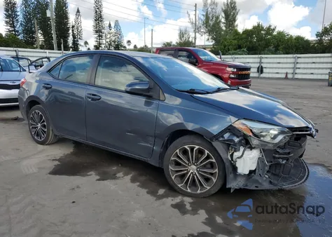 2016 Toyota Corolla L z USA, uszkodzony, nr VIN 2T1BURHE2GC639692